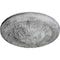 Ekena Millwork Acanthus Ceiling Medallion, Hand-Painted Ultra Pure White Crackle, 11 3/8"OD x 2"P CM11ACUWC - alternate 5